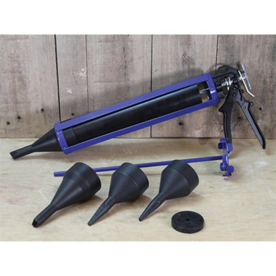 Faithfull Pointing Gun Kit (mortar & Cement) Multi Colour (One Size)