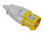 Faithfull Power Plus 10832 Yellow Plug 32A 110V FPPPLUG32AMP