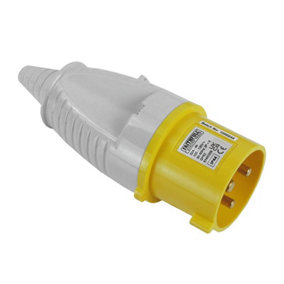 Faithfull Power Plus 10832 Yellow Plug 32A 110V FPPPLUG32AMP