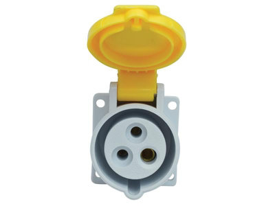 Faithfull Power Plus IP44 Panel Socket 16A 110V FPPPANSOC16