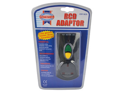 Faithfull Power Plus RCD-2E RCD Adaptor (Circuit Breaker) FPPRCD - 3