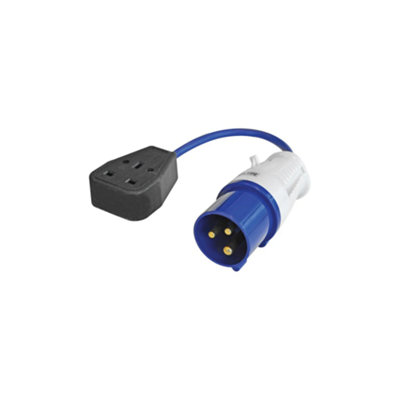 Faithfull Power Plus SY-CZ-28 Fly Lead 240V 3-Pin Plug to 240V 3-Pin ...
