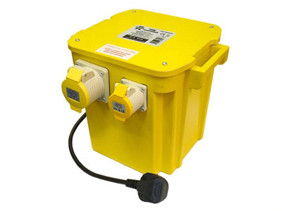 Faithfull Power Plus Transformer 5kVA Triple Outlet