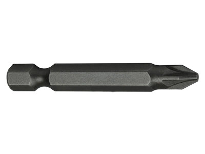 Faithfull - Pozi S2 Grade Steel Screwdriver Bits PZ2 x 50mm (Pack 3)