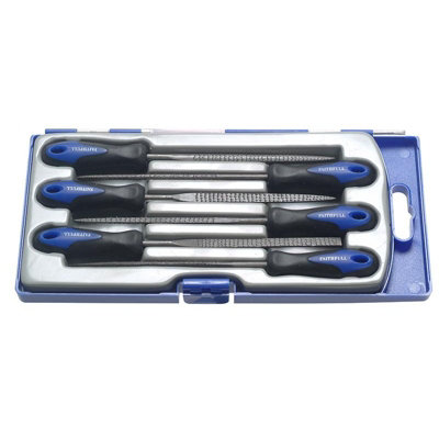 Faithfull Precision Needle Rasp Set 6 Piece Multi Colour (One Size)