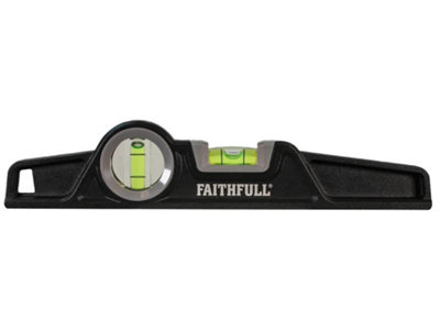 Faithfull Prestige Trade Magnetic Scaffold Torpedo Boat Level 25cm FAISLHD250