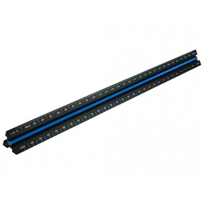 Faithfull Prestige Tri-scale Rule Multi Colour (Scales: 1:5, 1:10, 1:50 ...