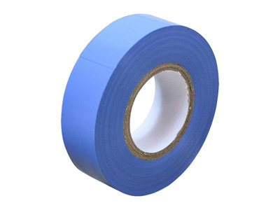 Faithfull PVC Electrical Tape Blue 19mm x 20m DIY at B&Q