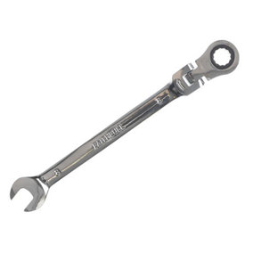 Faithfull - Ratchet Combination Spanner Flex Head CV 9mm