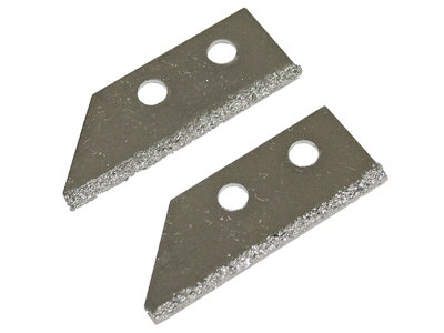 Faithfull Replacement Carbide Blades For FAITLGROUSAW Grout Rake (Pack of 2) FAITLGROUSB