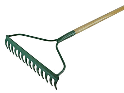 Faithfull RI09-CRFGRWH Countryman Garden Rake 14 Flat Tines FAICOUGR