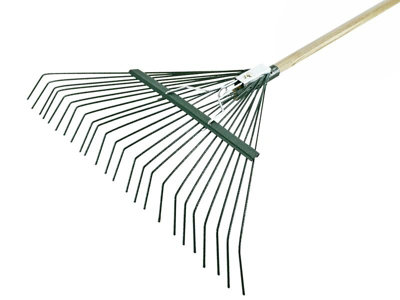 Faithfull RI10-CRSLRWH24RT Countryman Lawn Rake 24 Round Tines FAICOULRR