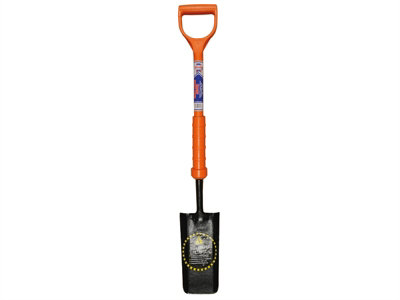 Faithfull RI29-INSCLS Cable Laying Shovel Fibreglass Insulated Shaft YD FAIINSCABLE