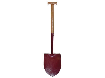 Faithfull RI32-SSRPS2T Solid Socket Shovel Round No.2 T-Handle FAISSR2T