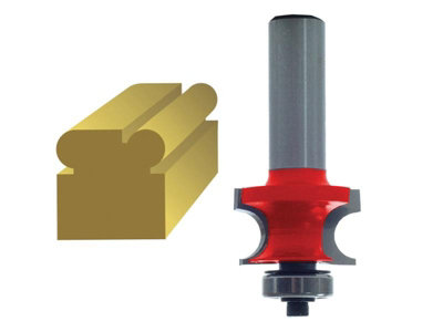 Faithfull  Router Bit TCT 3.2mm Corner Bead 1/4in Shank FAIRB91