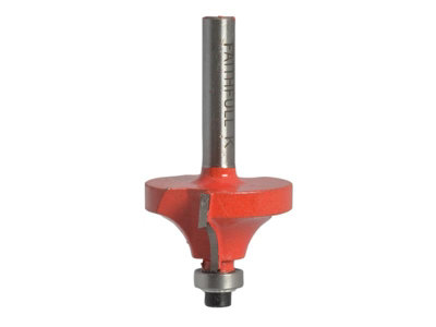 Faithfull Router Bit TCT Ovolo 16.5mm 1/4in Shank FAIRB32