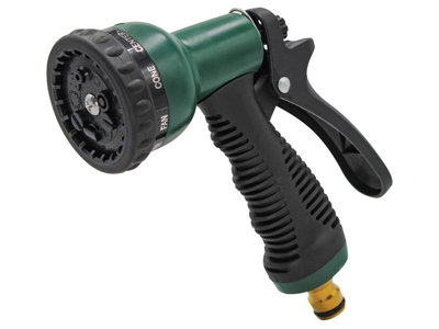 Faithfull SBB6036 9 Pattern Garden Spray Gun FAIHOSEGS