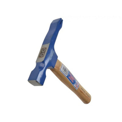 Faithfull Scutch Hammer Steel Head Hickory Handle Single 25mm 1 inch End FAISSH