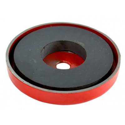 Faithfull Shallow Pot Magnet Multi Colour (80.0 x 9.5mm Power 25.0kg)