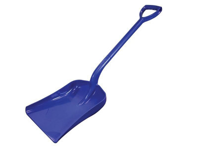 Faithfull SNPPSPYD Plastic Shovel Blue FAIPLSHOVEL