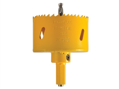 Faithfull - Soffit Cutter Holesaw 70mm One Piece