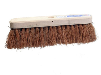 Magnusson Soft & stiff Polyethylene Indoor & outdoor Broom, (W)600mm