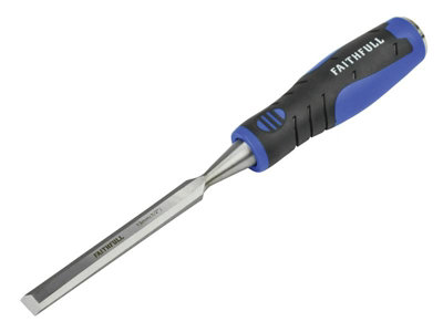 Faithfull Soft Grip Bevel Edge Chisel 13mm 1/2in FAIWCSG12