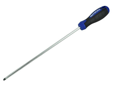 Faithfull  Soft Grip Screwdriver Flared Slotted Tip 10.0 x 250mm FAISDF250