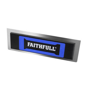 Faithfull Stainless Steel Flexifit Trowel with Foam 16in FAIPFLEX16S