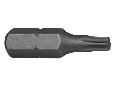 Faithfull - Star S2 Grade Steel Screwdriver Bits TX20 x 25mm (Pack 3)