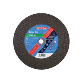 Faithfull  Stone Cut Off Disc 300 x 3.5 x 22.23mm FAI3003522S