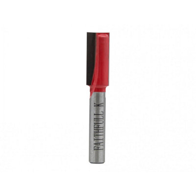 Faithfull FAIRB28 Fresa A Due Tagli In Metallo Duro – 1/4 Pollice X 10 Mm, Per Legno E MDF