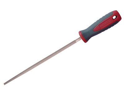Faithfull SVRF0210 Handled Round Second Cut Engineers File 250mm (10in ...