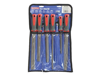 Faithfull SVSS0106 File and Rasp Set, 6 Piece FAIFISET6