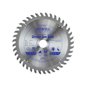 Faithfull - TCT Circular Saw Blade 150 x 20mm x 40T POS