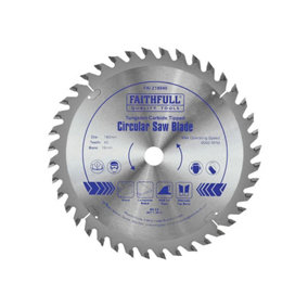 Faithfull - TCT Circular Saw Blade 180 x 16mm x 40T POS