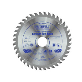Faithfull - TCT Circular Saw Blade 180 x 30mm x 40T POS