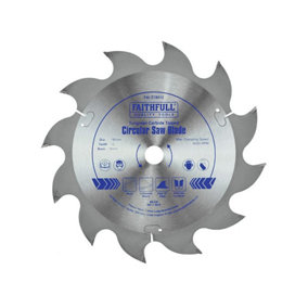 Faithfull - TCT Circular Saw Blade 190 x 16mm x 12T POS