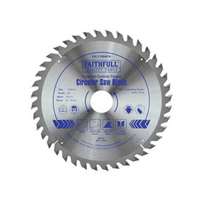 Faithfull - TCT Circular Saw Blade 190 x 30mm x 40T POS