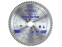 Faithfull - TCT Circular Saw Blade Zero Degree 250 x 30mm x 80T