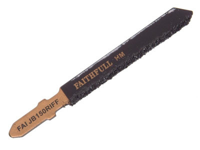 Faithfull TCT Riff Tile Cutting Jigsaw Blades Pack of 5 DIY at B&Q
