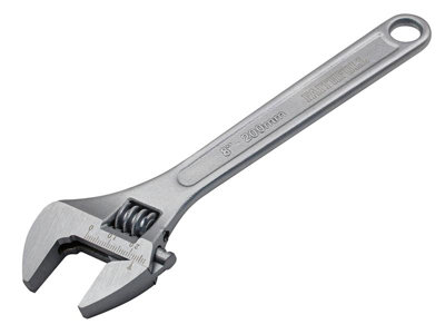 Faithfull UGE3008-V Chrome Adjustable Spanner 200mm (8in) FAIAS200MC