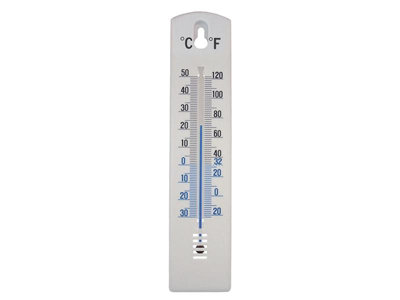 Faithfull  Wall Thermometer - Plastic 200mm FAITHPLASTIC