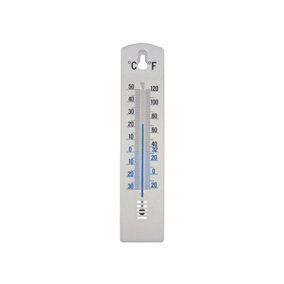 Faithfull  Wall Thermometer - Plastic 200mm FAITHPLASTIC