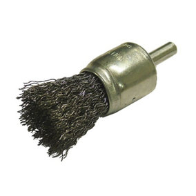 Faithfull - Wire End Brush 25mm Flat End