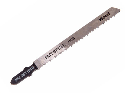 Faithfull  Wood Jigsaw Blades Pack of 5 T101B FAIJBT101B