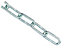 Faithfull - Zinc Plated Chain 3mm x 2.5m - Max. Load 80kg
