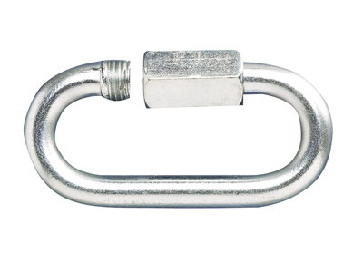 Faithfull Zinc Plated Quick Repair Links - 5mm Pack of 4 for Temporary Fastenings