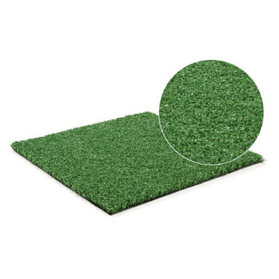 Fake Grass Turf, 15mm Putting Green Fake Grass, Realistic Like AstroTurf, 12 Years Fake Grass Warranty-1m(3'3") X 2m(6'6")-2m²