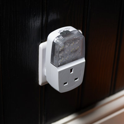 Fake TV LED Light Simulator Home Security Plug In Device Anti Burglar ...
